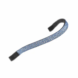 Velociti GARA Wide Diamante Browband Blue/Black